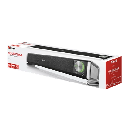 Trust Asto Sound Bar 2.0 12W fekete PC hangszóró