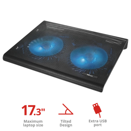 Trust 20104 Azul Laptop Cooling Stand notebook hűtőpad