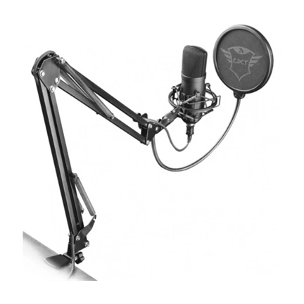 Trust GXT 252+ Emita Plus Streaming gaming mikrofon fekete