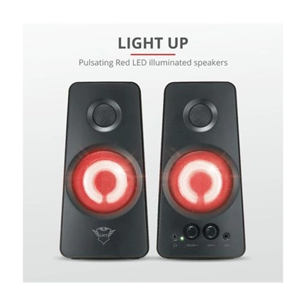 Trust GXT 608 Illuminated 2.0 Speaker Set Black