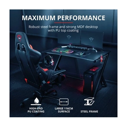 Trust GXT 711 Dominus Gaming Desk