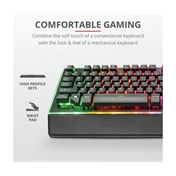 Trust 21839 Gaming GXT 860 Thura Semi-mech Keyboard - US