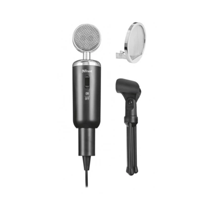 Trust Madell Desk Microphone for PC & Laptop Black