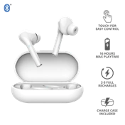 Trust Nika Touch Wireless Bluetooth headset fehér