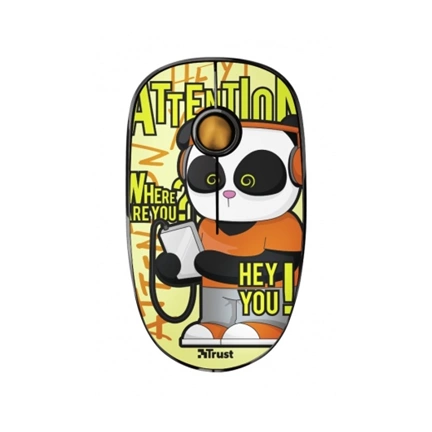 Trust Sketch Silent Click Wireless Mouse Yellow