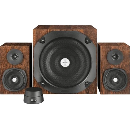 Trust Vigor Wireless 2.1 Speaker Set with Bluetooth Wood