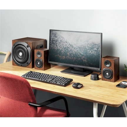 Trust Vigor Wireless 2.1 Speaker Set with Bluetooth Wood