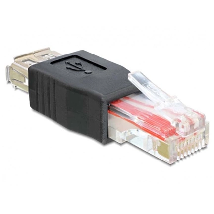 USB Adapter Delock USB -> RJ45 Bu/St