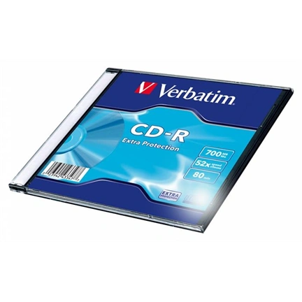 VERBATIM CD-R 700MB 52X Slim tok