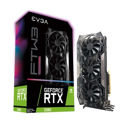 VGA EVGA RTX 2080 FTW3  Gaming 8GB GDDR6 HDMI 3xDP USB-C
