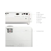 VIEWSONIC PX748-4K 4,000 ANSI Lumens 4K Home Projector