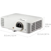 VIEWSONIC PX748-4K 4,000 ANSI Lumens 4K Home Projector