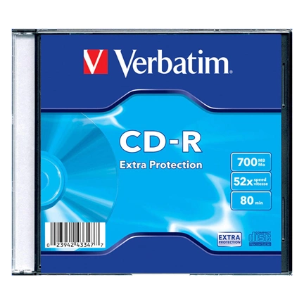 Verbatim CD-R 700MB 52x írható CD