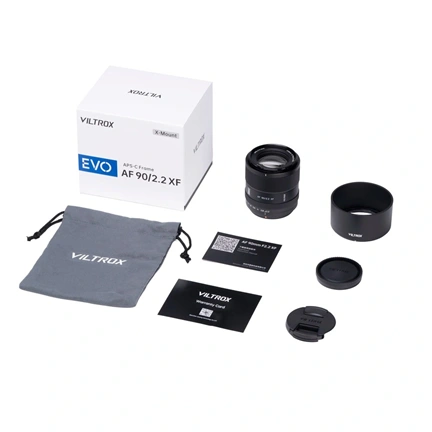 Viltrox AF 90mm F/2.2 EVO APS-C Fujifilm X bajonetthez