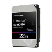 Western Digital Ultrastar DC HC580 Data Center merevlemez - 3,5" SATA 7200rpm 512MB SE 22TB