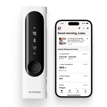 Withings Beam-O 4-in-1 health MultiScan - Fehér