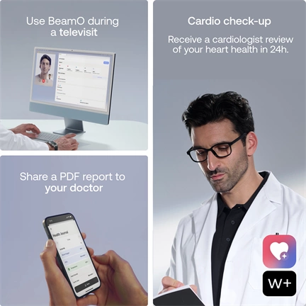 Withings Beam-O 4-in-1 health MultiScan - Fehér