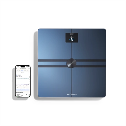 Withings Body Comp Complete Body Analysis Wi-Fi Scale - Fekete