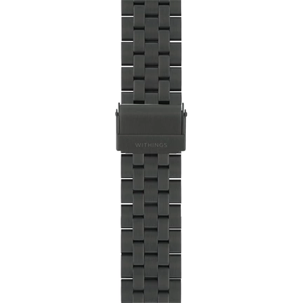 Withings Metal 3in1 Wristband 20mm for Scanwatch 42mm, Scanwatch Horizon, Steel HR 40mm, Steel HR Sport - Slate Szürke Withings Metal 3in1 Wristband 20mm for Scanwatch 42mm, Scanwatch Horizon, Steel HR 40mm, Steel HR Sport - Slate Szürke
