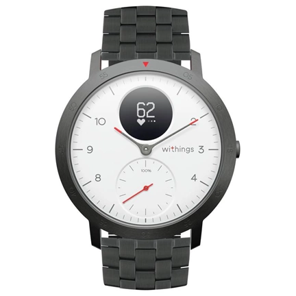 Withings Metal 3in1 Wristband 20mm for Scanwatch 42mm, Scanwatch Horizon, Steel HR 40mm, Steel HR Sport - Slate Szürke Withings Metal 3in1 Wristband 20mm for Scanwatch 42mm, Scanwatch Horizon, Steel HR 40mm, Steel HR Sport - Slate Szürke