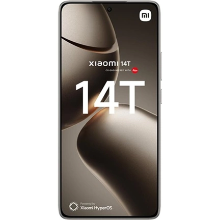 Xiaomi 14T okostelefon - 6,67" AMOLED 144Hz, 12GB, 512GB, Dual SIM, Titan Gray