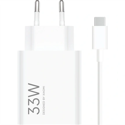 Xiaomi 33W Charging Combo (Type-A) - Töltőfej + Kábel