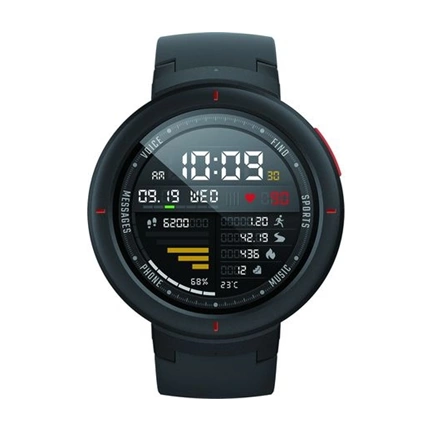 Xiaomi Amazfit Verge okosóra - Fekete