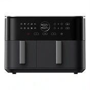 Xiaomi Dual Zone Air Fryer, 10L, 2700W, fekete