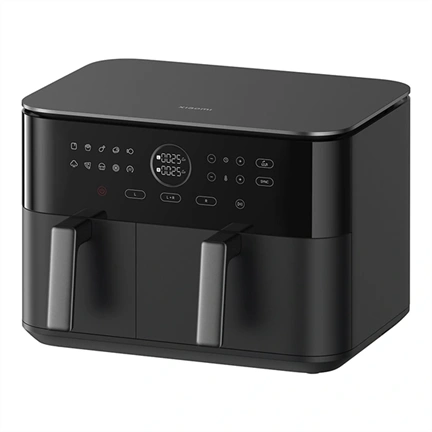 Xiaomi Dual Zone Air Fryer, 10L, 2700W, fekete