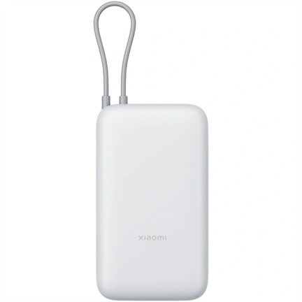Xiaomi Power Bank 20000mAh (Integrated Cable) Light Gray