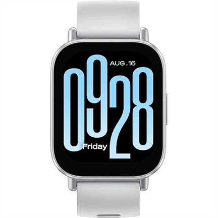 Xiaomi Redmi Watch 5 Active okosóra - 2" LCD kijelző, Bluetooth-hívás, kétmikrofonos zajcsökkentés, Matte Silver
