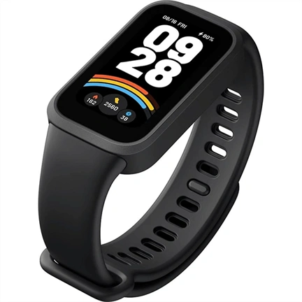 Xiaomi Smart Band 9 Active okosóra - 1,47" TFT kijelző, egész napos fitnesz- és alváskövetés, fekete