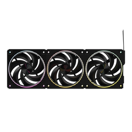 Zalman ZM-DF120 rendszerventillátor - ARGB, PWM, fekete