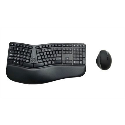 Zalman ZM-K690M Magyar Ergonomikus Billentyűzet + egér Kombó (A-típusú egérrel)