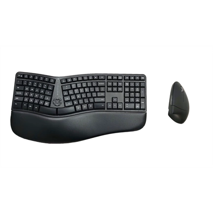 Zalman ZM-K690M Magyar Ergonomikus  Billentyűzet + egér Kombó (B-típusú egérrel)