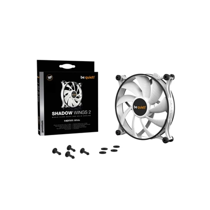 be quiet! Shadow Wings 2 White - 140mm White
